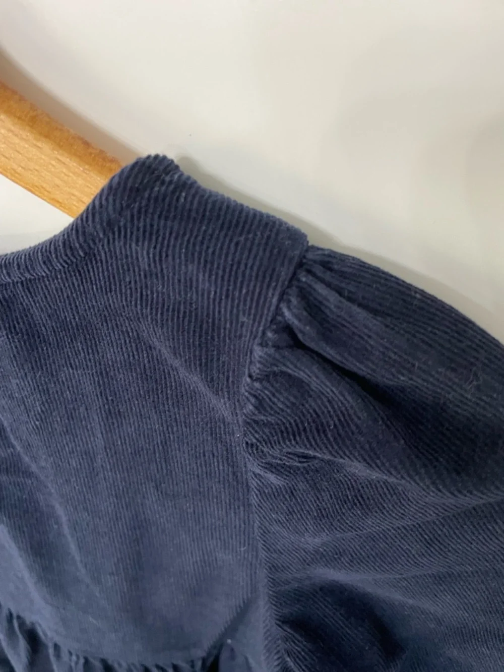 Old Navy Long Sleeve Navy Blue Corduroy Dress Girls M 8 Cottage Farmhouse